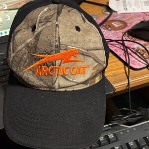 Arctic Cat Camouflage and Black Men's Hat